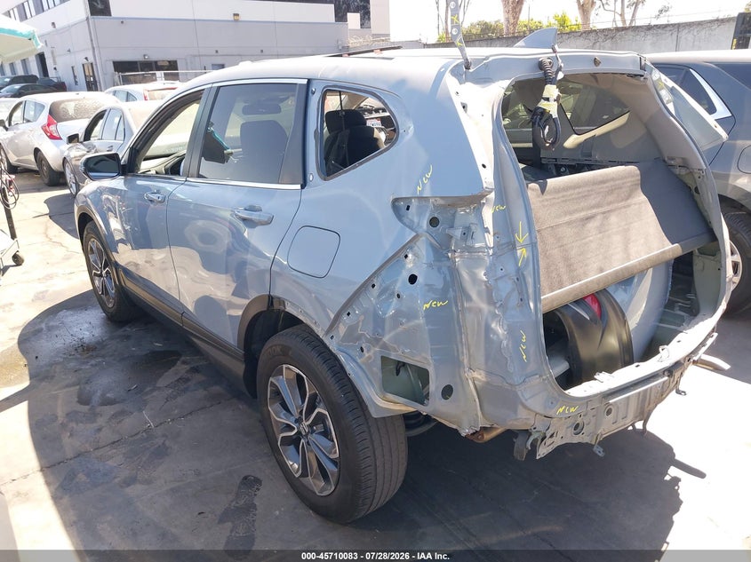 Vin: 5j6rw1h50na018831, lot: 46208741, honda cr-v 2wd ex 20223