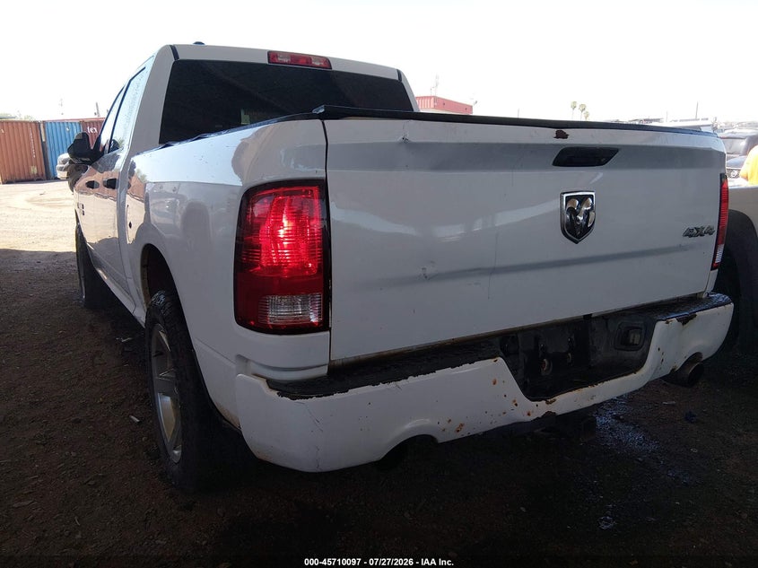 Vin: 1c6rr7kt8ds509719, lot: 46208753, ram 1500 express 20133