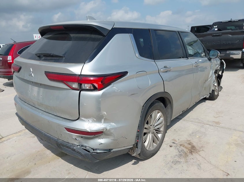 Vin: ja4j3ta88nz015506, lot: 46208772, mitsubishi outlander es 2.5 2wd 20224