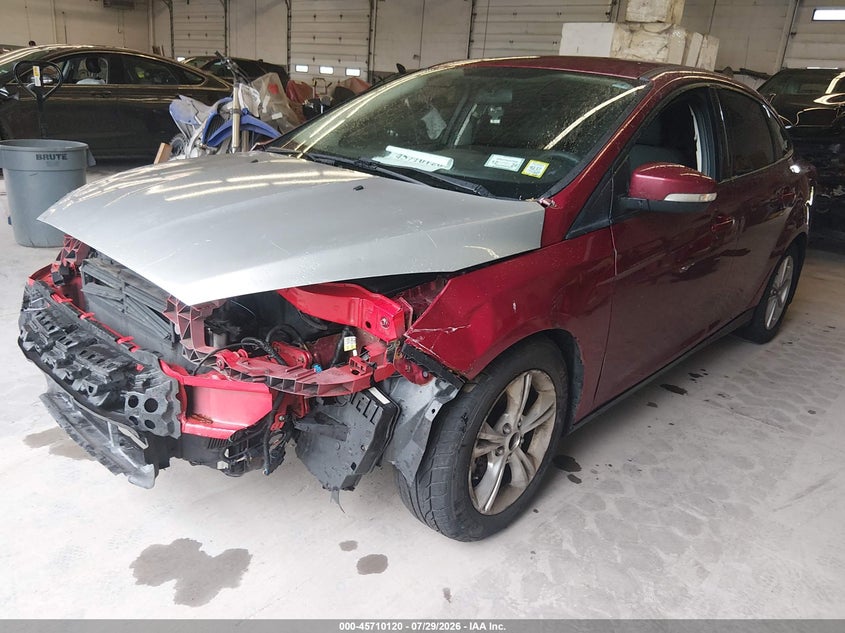 Vin: 1fadp3f26fl372107, lot: 46208776, ford focus se 20152