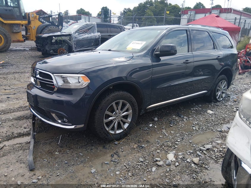 Vin: 1c4rdjag2jc314066, lot: 46208777, dodge durango sxt awd 20182
