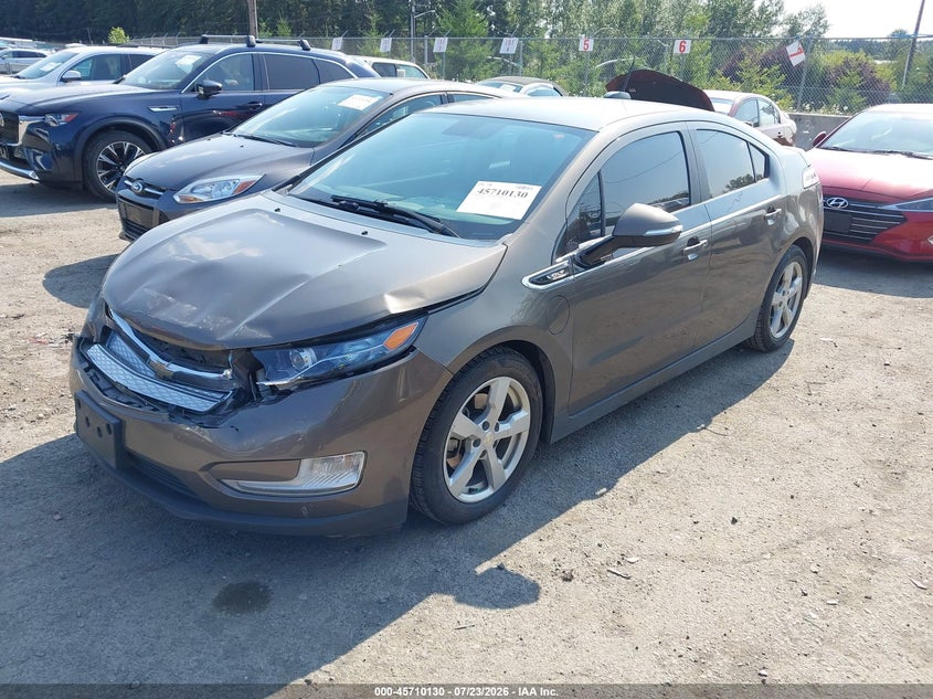 Vin: 1g1rd6e46fu121037, lot: 46208786, chevrolet volt 20152