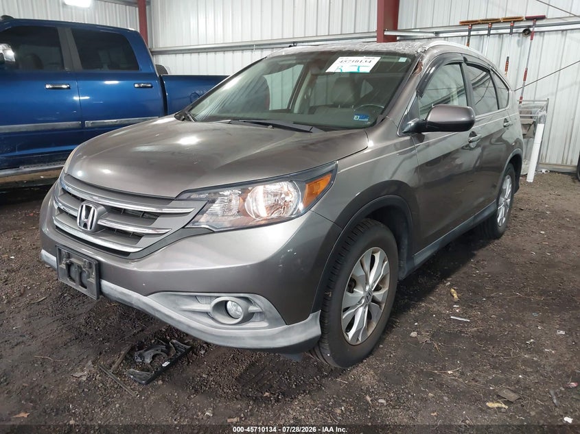 Vin: 5j6rm3h70dl005163, lot: 46208790, honda cr-v ex-l 20132