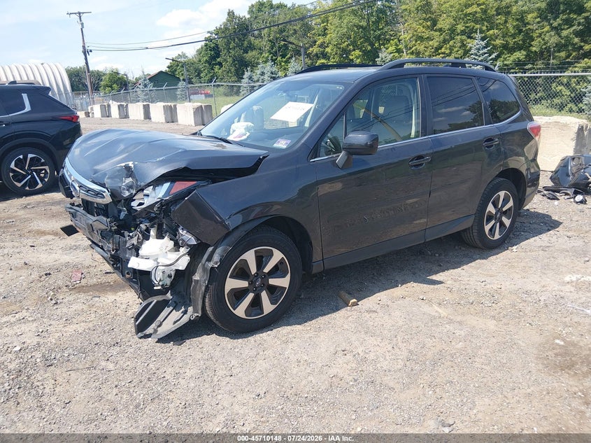 2017 Subaru Forester, Удар спереди, IAAI, VIN JF2SJAJC2HH582654 — фото 2