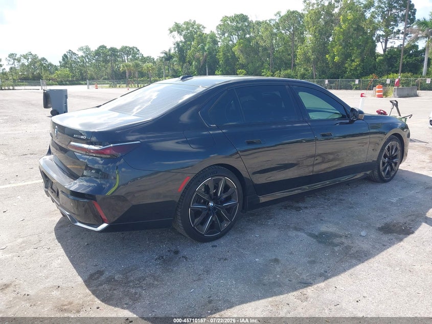 Vin: wby53ej01pcn59170, lot: 46208813, bmw i7 xdrive60 20234