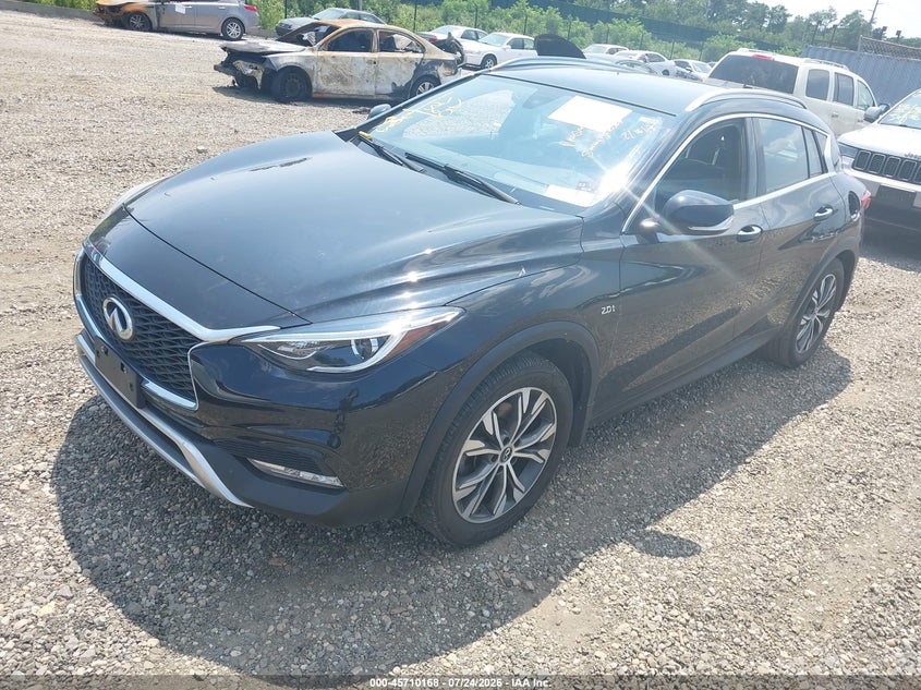 Vin: sjkch5cr2ja055877, lot: 46208825, infiniti qx30 premium 20182