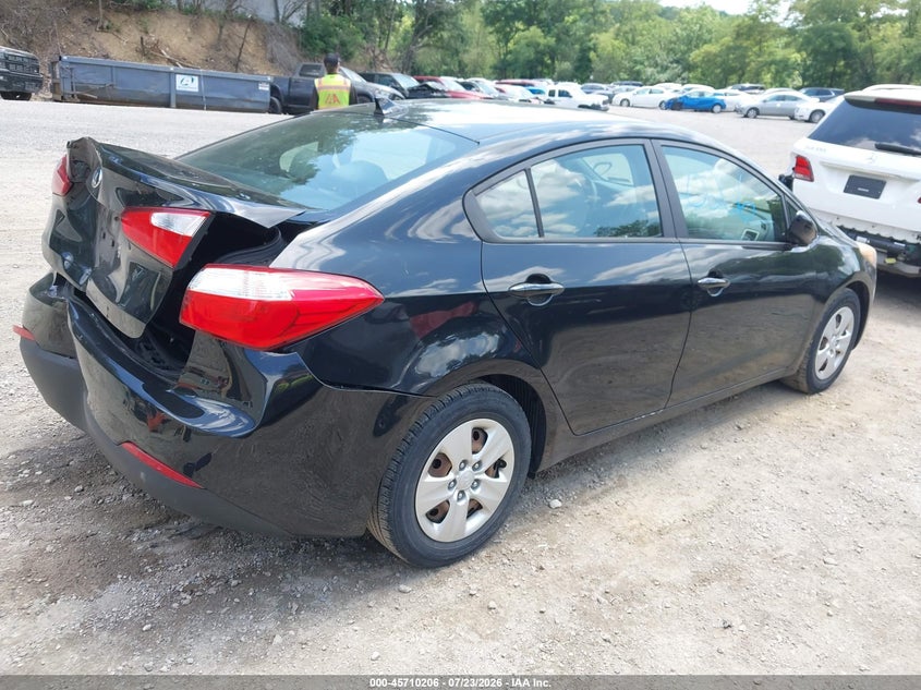 Vin: knafk4a66g5527999, lot: 46208862, kia forte lx 20164