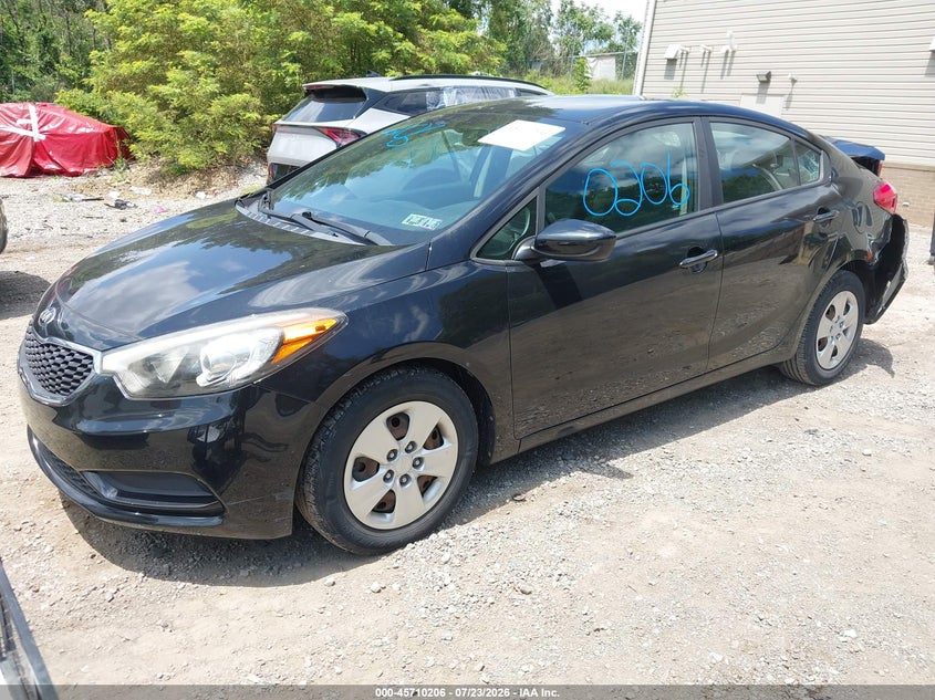Vin: knafk4a66g5527999, lot: 46208862, kia forte lx 20162