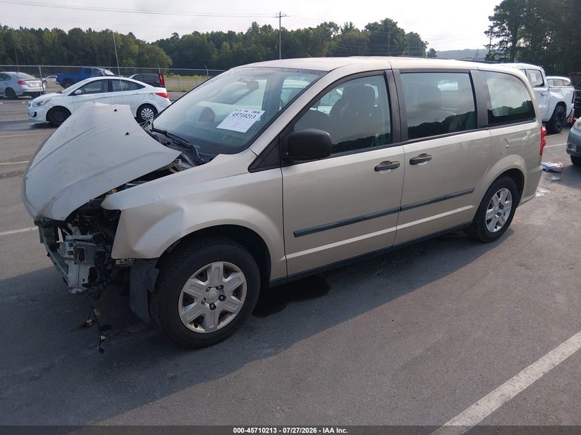 Vin: 2c4rdgbg7dr587954, lot: 46208869, dodge grand caravan american value pkg 20132