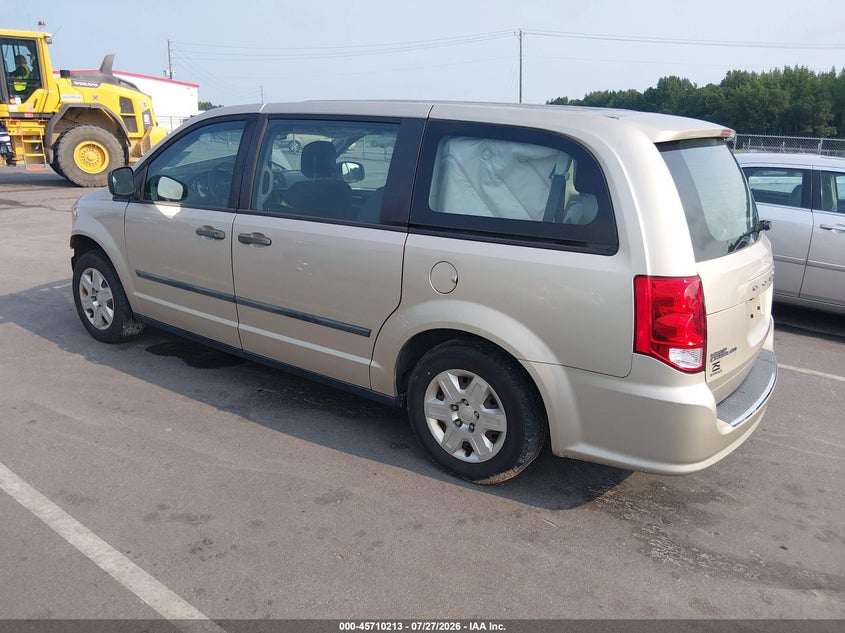 Vin: 2c4rdgbg7dr587954, lot: 46208869, dodge grand caravan american value pkg 20133