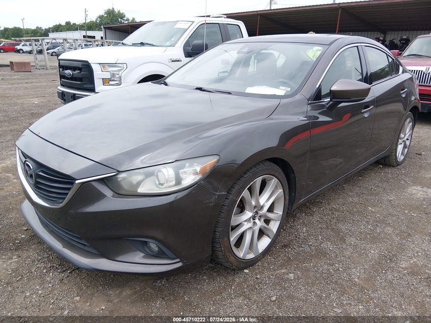 Vin: jm1gl1v51h1112618, lot: 46208878, mazda mazda6 touring 20172