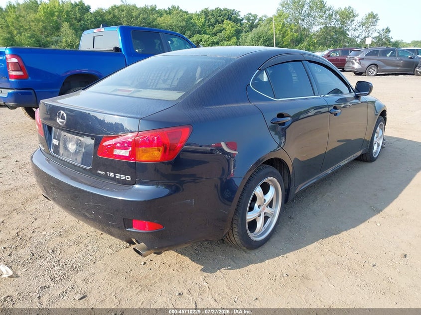 2006 LEXUS IS 250 auction photo 4