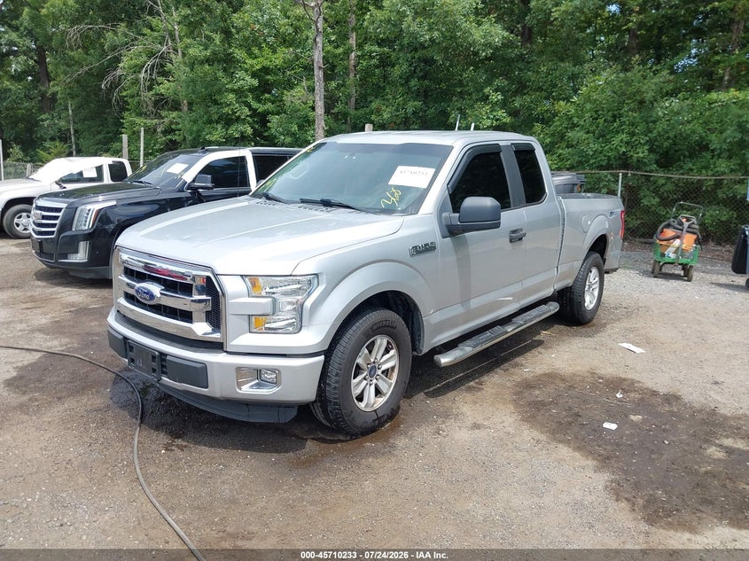 2016 Ford F-150, Rear, IAAI, VIN 1FTEX1C88GFA68692 — photo 2