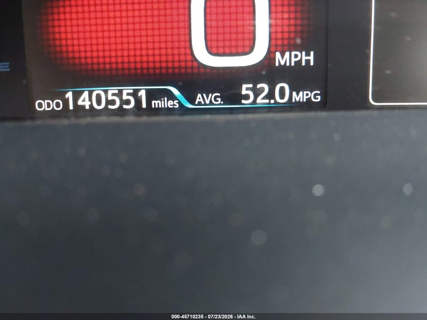 2018 TOYOTA PRIUS PRIME auction photo 7