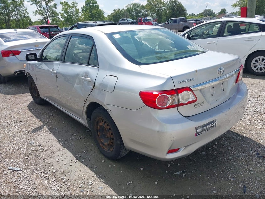 Vin: jtdbu4ee6b9169138, lot: 46208902, toyota corolla le 20113