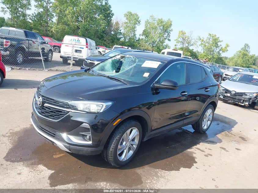 Vin: kl4mmbs25pb025968, lot: 46208907, buick encore gx preferred fwd 20232