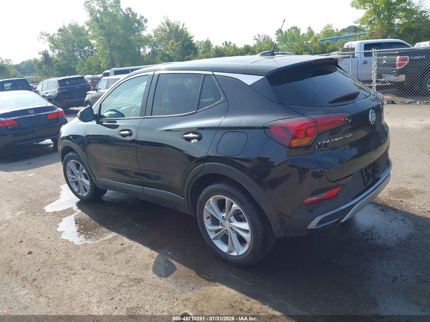 Vin: kl4mmbs25pb025968, lot: 46208907, buick encore gx preferred fwd 20233