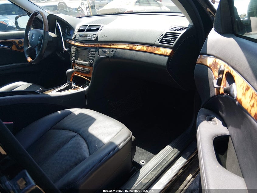 2007 MERCEDES-BENZ E-KLASSE SEDAN 3.5L V-6 DOHC, VVT, 268HP