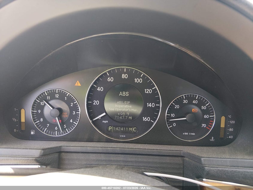 2007 MERCEDES-BENZ E-KLASSE SEDAN 3.5L V-6 DOHC, VVT, 268HP