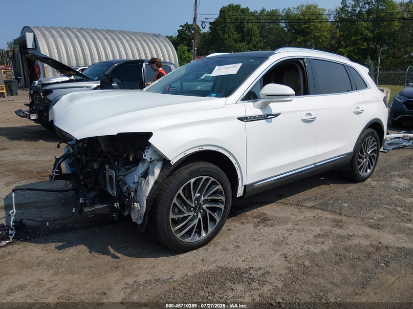 Vin: 2lmpj8k92lbl33535, lot: 46208945, lincoln nautilus reserve 20202