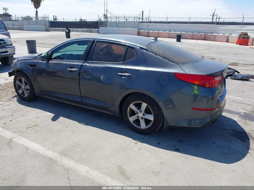 Vin: knagm4a72f5635669, lot: 46208952, kia optima lx 20153