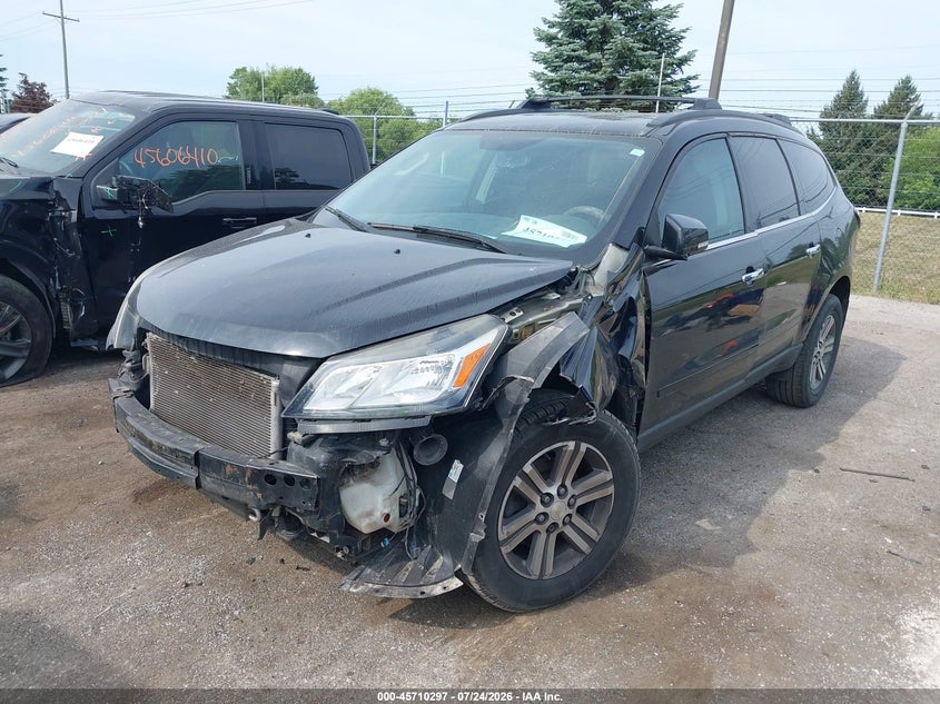 Vin: 1gnkvgkd2hj345384, lot: 46208953, chevrolet traverse lt 20172