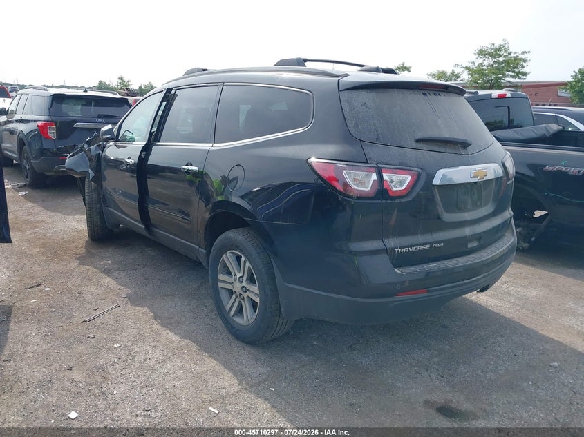 Vin: 1gnkvgkd2hj345384, lot: 46208953, chevrolet traverse lt 20173
