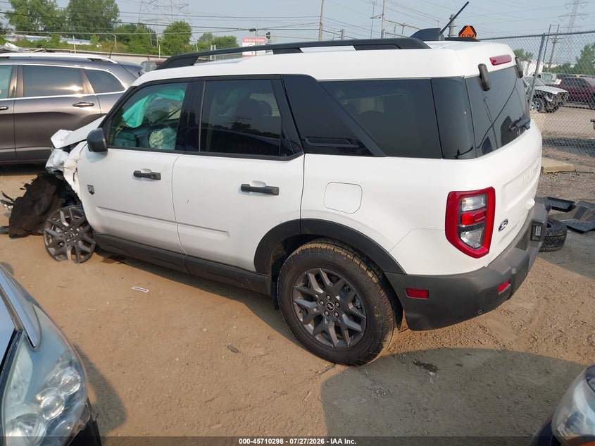 Vin: 3fmcr9bn4tre23809, lot: 46208954, ford bronco sport big bend 20263