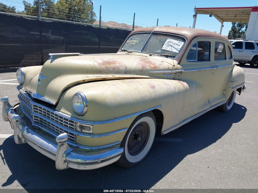 1948 CHRYSLER 4 DOOR SEDAN auction photo 6