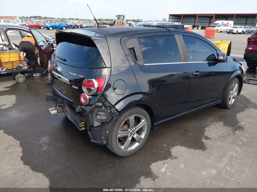 Vin: 1g1jg6sb5d4238774, lot: 46208962, chevrolet sonic rs auto 20134