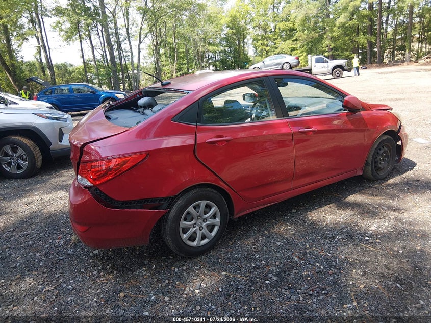 Vin: kmhct4ae4cu206937, lot: 46208997, hyundai accent gls 20124