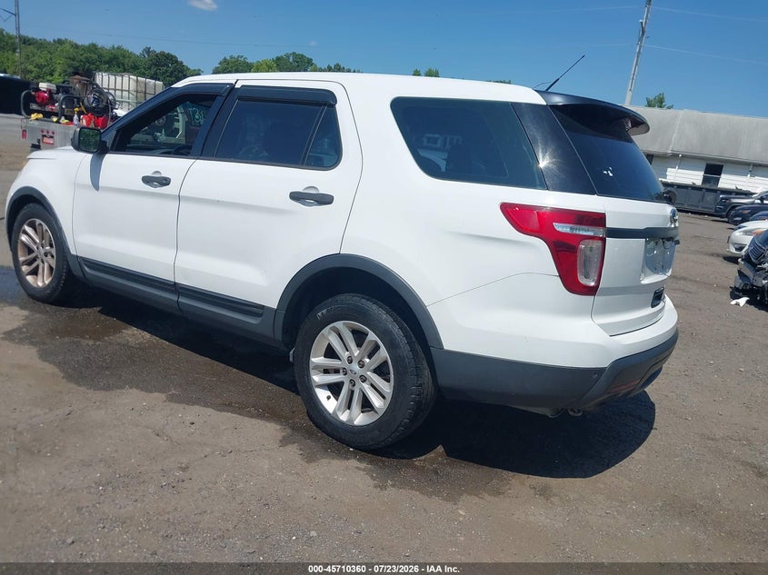 Vin: 1fm5k8ar3dga22241, lot: 46209016, ford utility police interceptor 20133