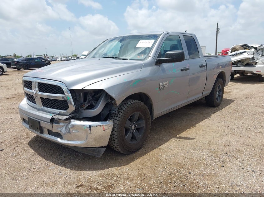 Vin: 1c6rr6fg8ls153360, lot: 46209019, ram 1500 classic tradesman  4x2 6'4 box 20202