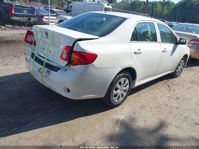 Vin: 2t1bu4eexac236977, lot: 46209032, toyota corolla le 20104