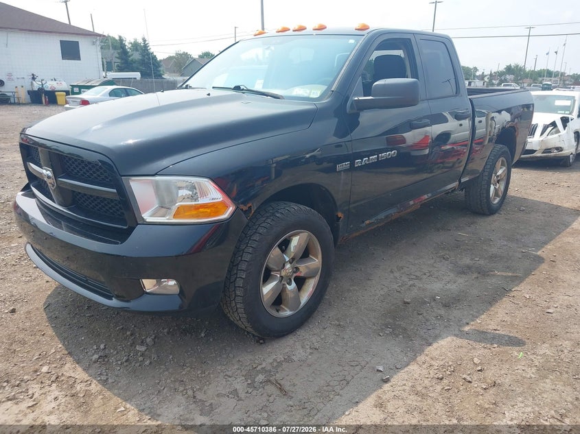 Vin: 1c6rd7ft1cs302936, lot: 46209042, ram 1500 express 20122