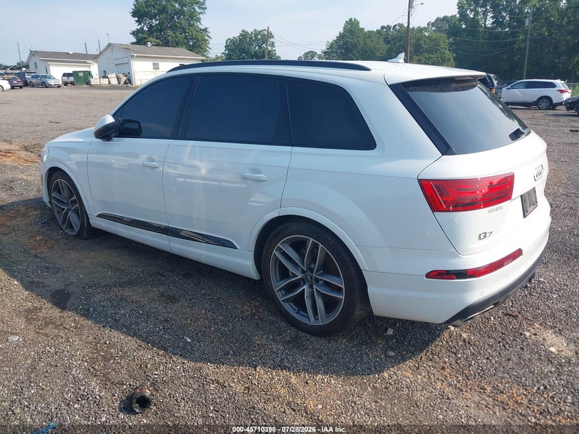 Vin: wa1vaaf79hd056935, lot: 46209054, audi q7 3.0t premium 20173