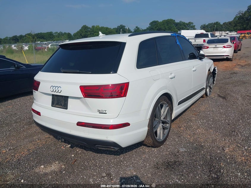Vin: wa1vaaf79hd056935, lot: 46209054, audi q7 3.0t premium 20174