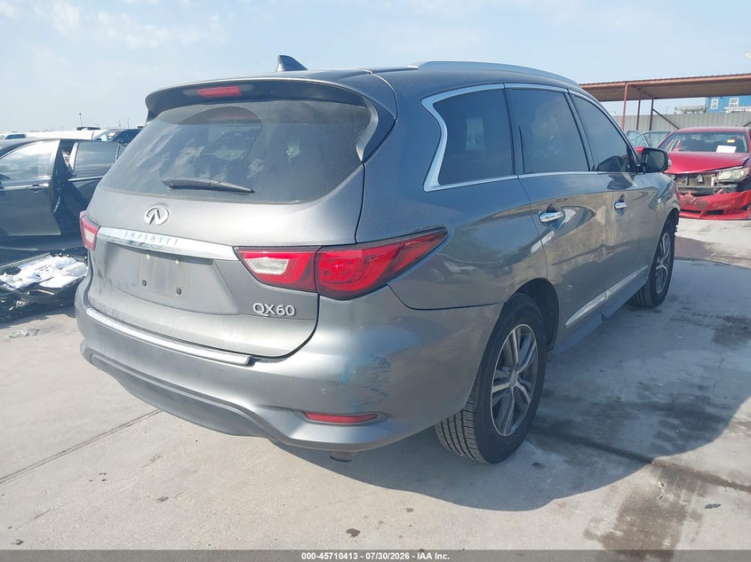 Vin: 5n1dl0mn2hc504585, lot: 46209069, infiniti qx60 20174