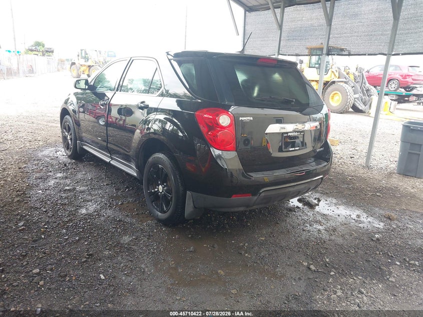 Vin: 2gnalbek0d6352100, lot: 46209078, chevrolet equinox ls 20133