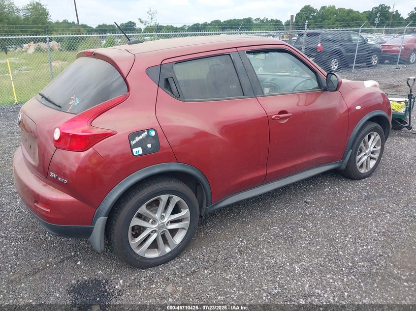 2011 NISSAN JUKE auction photo 4