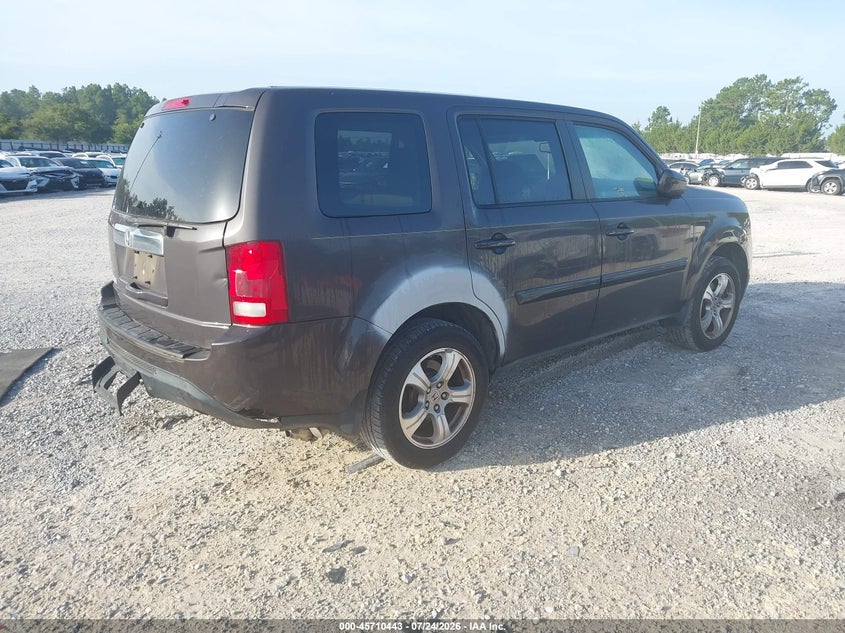 Vin: 5fnyf3h59cb043115, lot: 46209099, honda pilot ex-l 20124