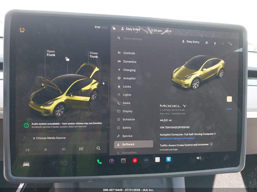 2023 TESLA MODEL Y auction photo 7