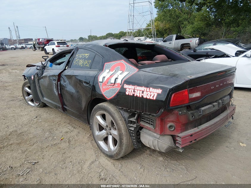 Vin: 02b3clcg1bh516592, lot: 46209106, dodge charger 20113