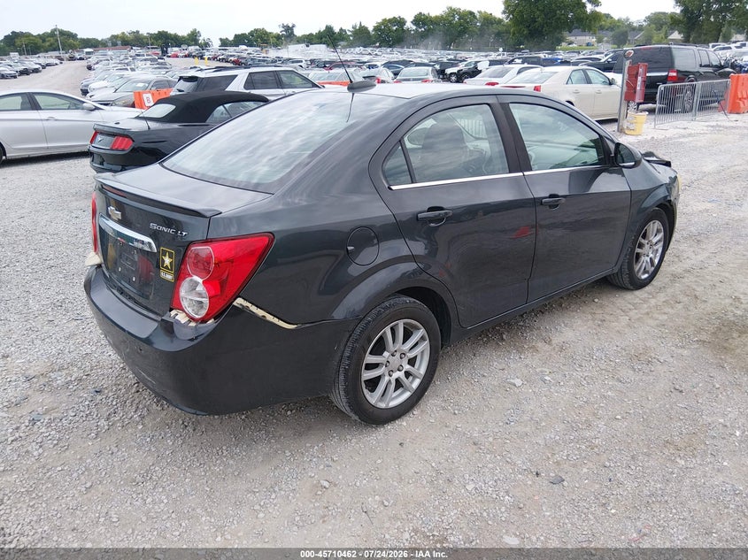 Vin: 1g1jc5sh1f4137129, lot: 46209119, chevrolet sonic lt auto 20154