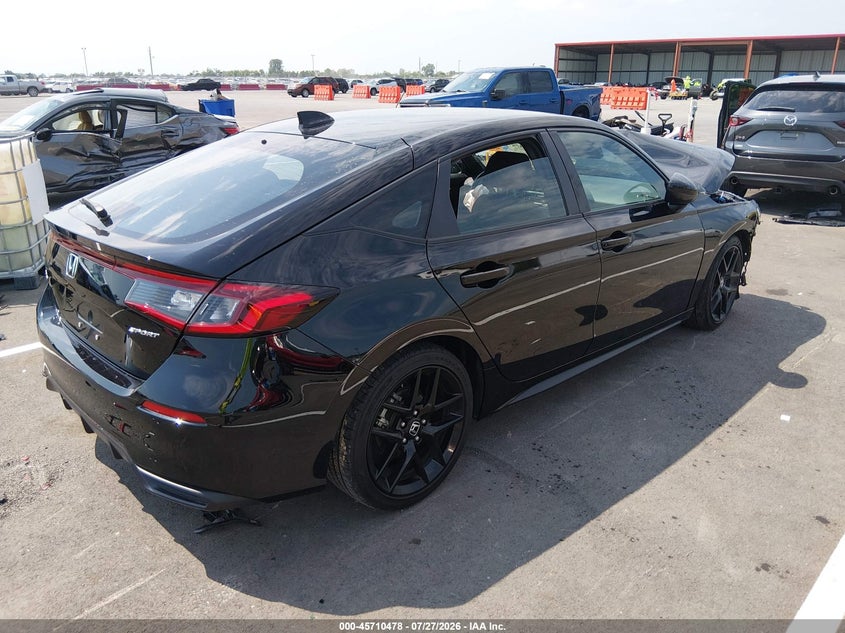 Vin: 19xfl2h81se007492, lot: 46209134, honda civic sedan sport 20254