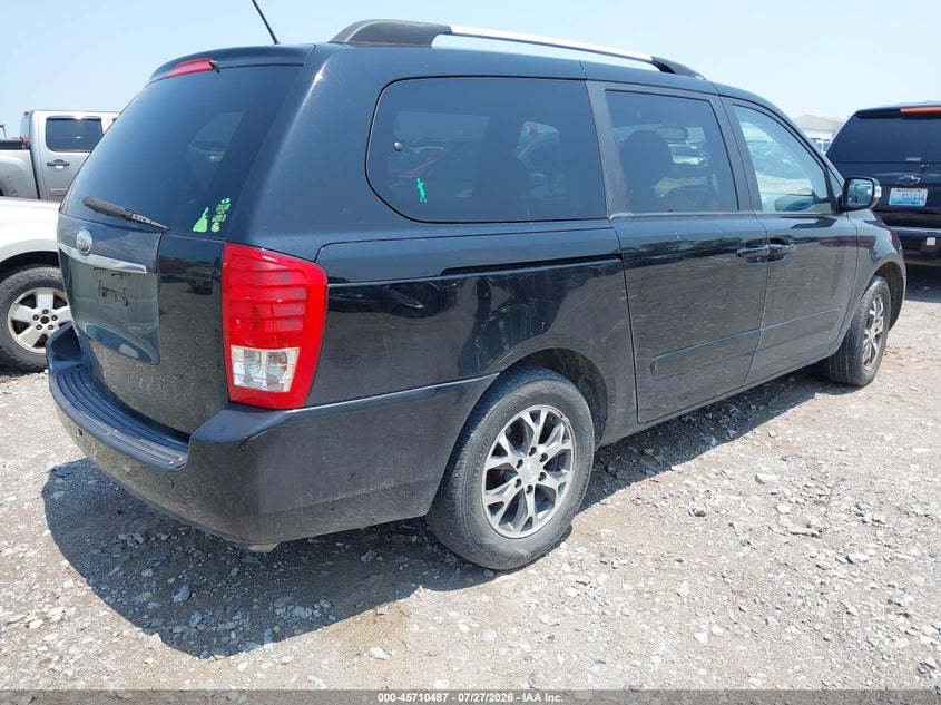 Vin: kndmg4c74e6541957, lot: 46209143, kia sedona lx 20144