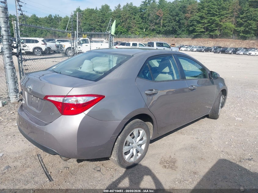 Vin: 2t1burhe5fc415198, lot: 46209149, toyota corolla le 20154