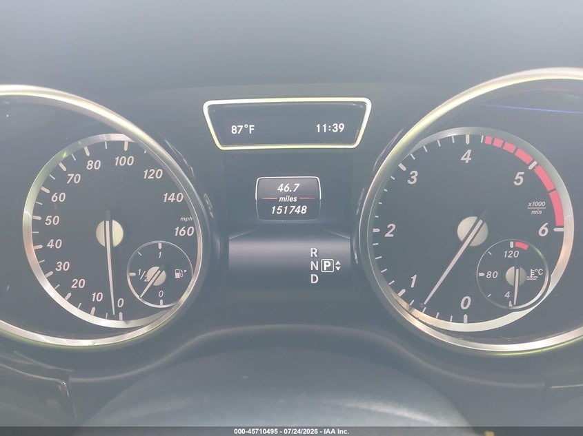2014 MERCEDES-BENZ ML 350 BLUETEC auction photo 7