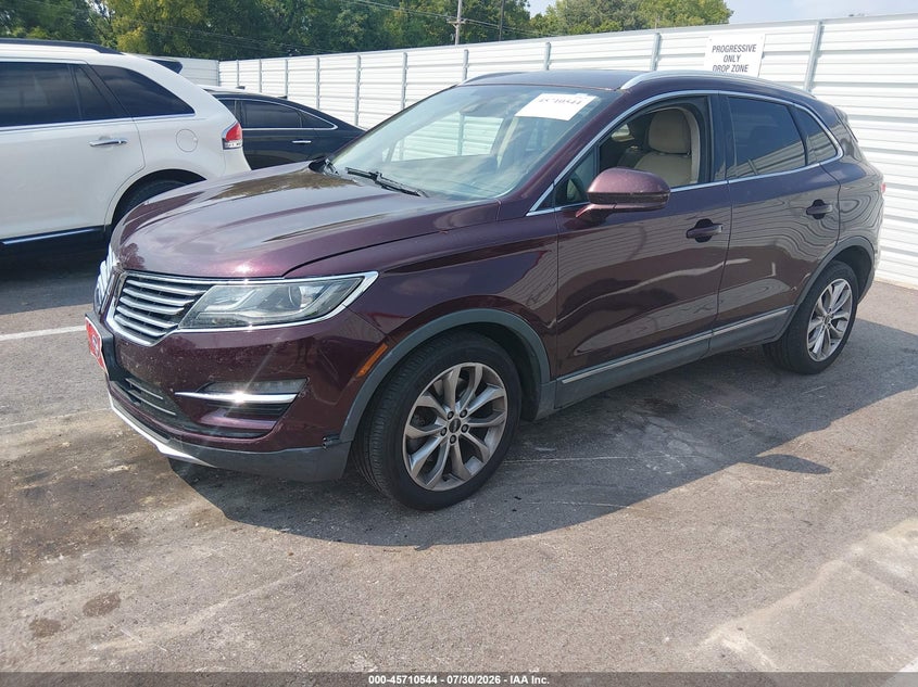 Vin: 5lmcj2c91hul21722, lot: 46209200, lincoln mkc select 20172