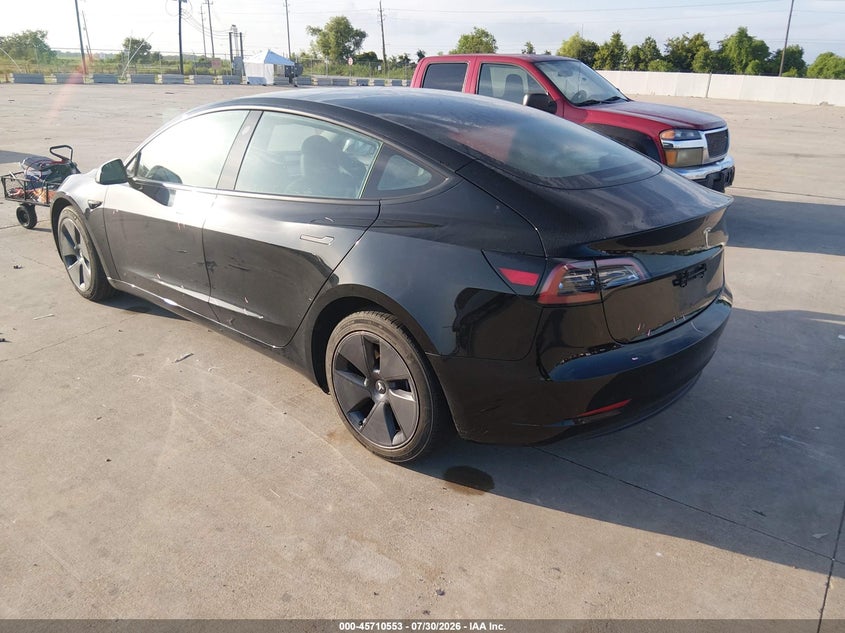 Vin: 5yj3e1eaxpf588247, lot: 46209209, tesla model 3 rear-wheel drive 20233